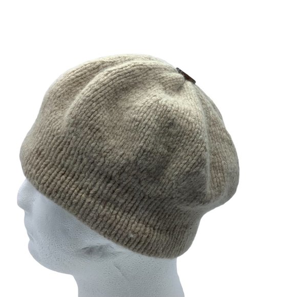 Carolina Amato Hat Cap Women One Size Angora Wool Blend - Picture 3 of 6